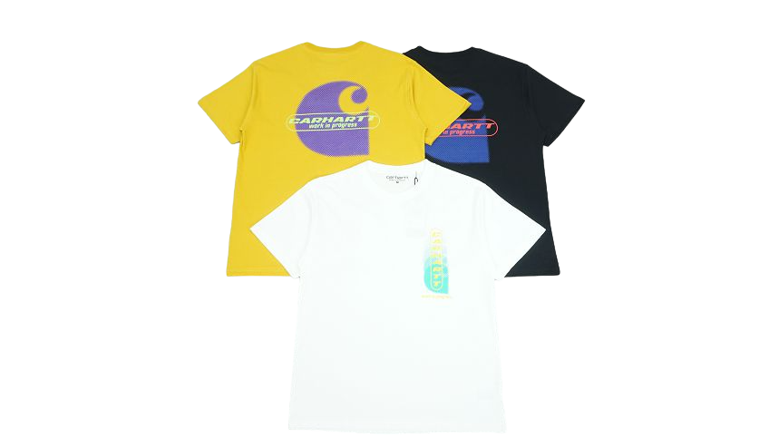 Carhartt Vibrancy: Yellow Black White Graphic Tees