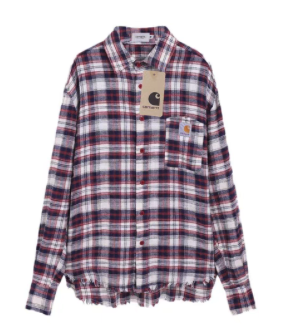 Carhartt Long Sleeve Flannel Tee in 9 Shades