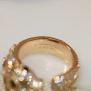 Cartier Striking Au750 YB 7305 Diamond Ring