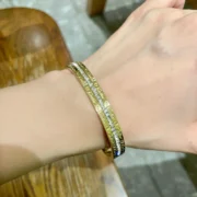 Cartier Elegant Love 18K Gold Diamond Bangle