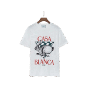 Casa Blanca Rabbit Graphic Pure White