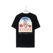 Casa Black Graphic T-Shirts