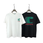 Casablanca Grand Prix Chic White & Black T-Shirts