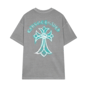 Cav Empt Gray Cross T - Shirt