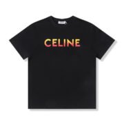 Celine Double Logo - Bold Black