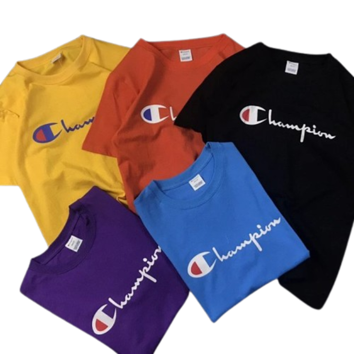 Champion's Multicolor T-shirt Collection