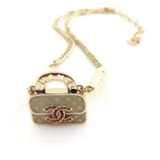Chanel Beautiful Bag Pendant Necklace