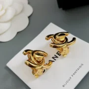Chanel Fabulous Bijoux Fantaisie Gold Earrings
