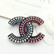 Chanel Shining Brooch with Crystal Embellishments