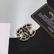 Chanel Adorable CC Embellished Brooch