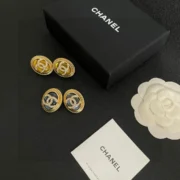 Chanel Convenient CC Logo Clip-On Earrings