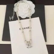 Chanel Elegant Camellia Pearl Necklace