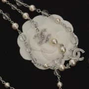 Chanel Gorgeous Camellia Pearl & Crystal Necklace