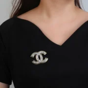 Chanel Beautiful Crystal CC Brooch