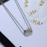 Chanel Unique Cube Pendant Necklace