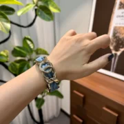 Chanel Trendy Denim & Metal Bracelet