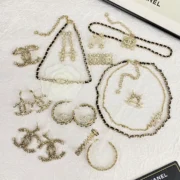 Chanel Striking Earrings & Necklaces Set