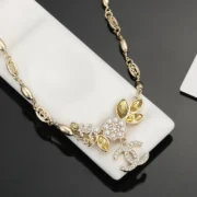 Chanel Gorgeous Flower & Crystal Necklace
