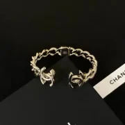 Chanel Simple Gold Chain Bracelet