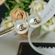 Chanel Classic Pearl Earrings