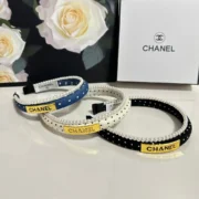 Chanel Pearl Headband Set