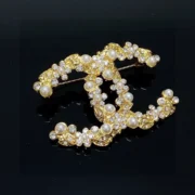 Chanel Beautiful Pearl & Crystal Brooch