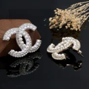 Chanel Adorable Pearl & Crystal Hair Clips
