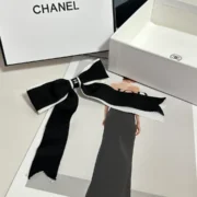 Chanel Stylish Ribbon Hair Clip