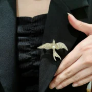 Chanel Graceful Swallow Brooch