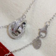 Chanel Sparkling Twist Diamond Necklace