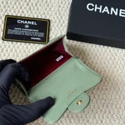 Chanel Reliable Wallet with Auth Card