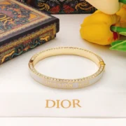 Christian Dior Sparkling Crystal Bangle Bracelet