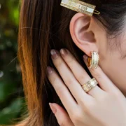 Christian Dior Sparkly Hair Clip w/ Crystal Accents