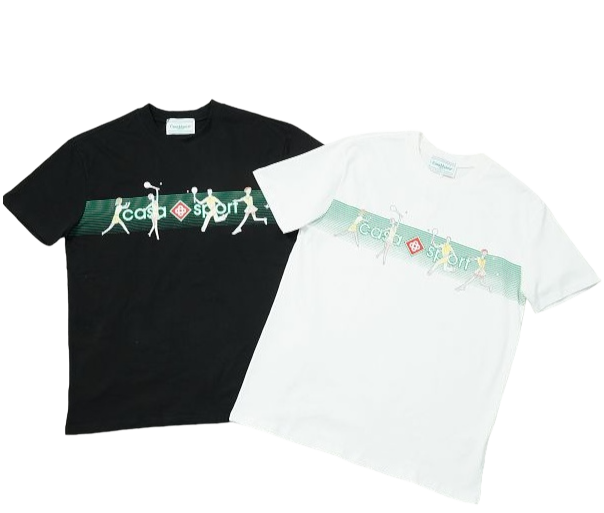 Coca Sport's Stunning Black-White Print T-Shirt