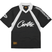 Corteiz Allstarz Sleek Black Football Jersey