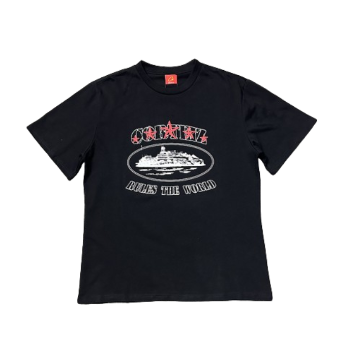 Corteiz's World - Ruling Black T-Shirt