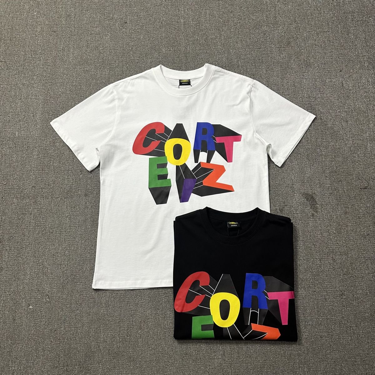 Corteiz Graphic Logo Distinct White/Black