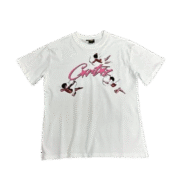 Crtz's Clean White Graphic T-Shirt