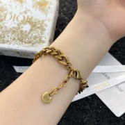 Dior Attractive Chain Bracelet with Charm