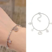 Dior Charming Chain Bracelet with Charms