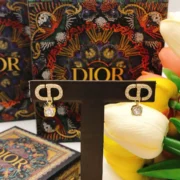 Dior Dazzling Crystal Drop Earrings