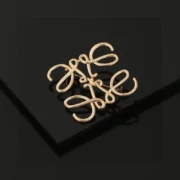 Dior Stylish Gold Brooch