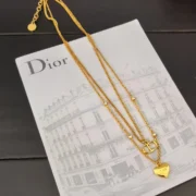 Dior Lovely Heart Pendant Necklace