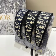 Dior Trendy Oblique Medium Saddle Bag