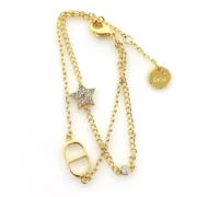 Dior Fashionable Star Pendant Bracelet