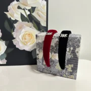Dior Elegant Velvet Hairband Set