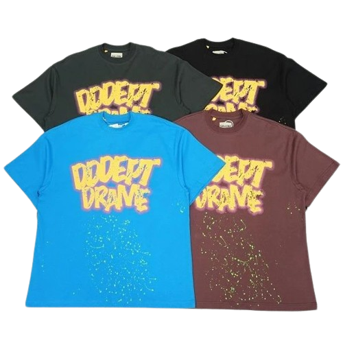 Drake's Vibrant Graphic T-Shirt