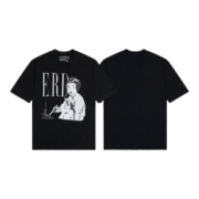 E.R.D Unique Black Graphic T-Shirt
