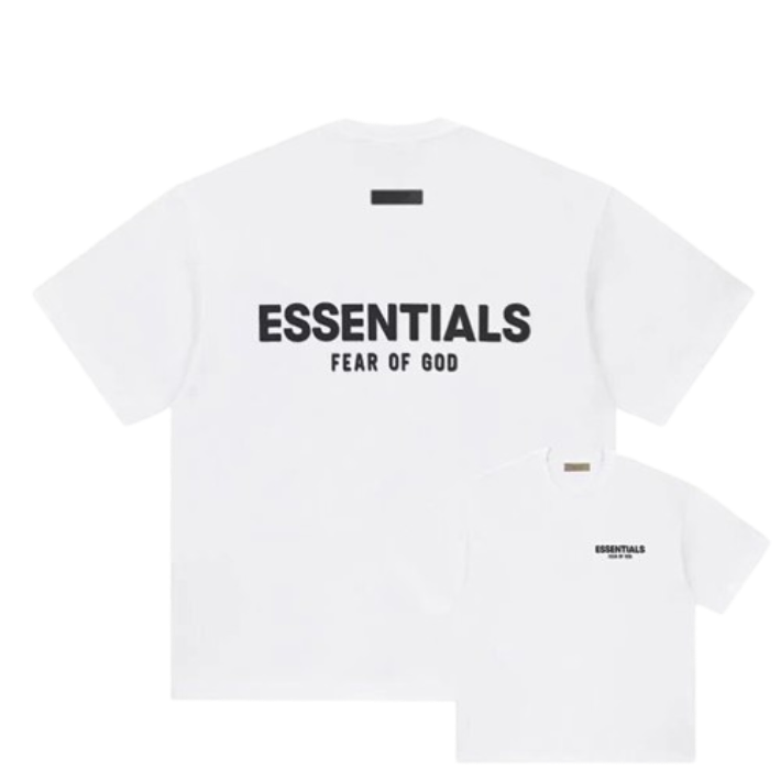 Essentials Fear of God White T-Shirts