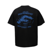 FARFROMWHAT Black Ripple - Graphic T - Shirt